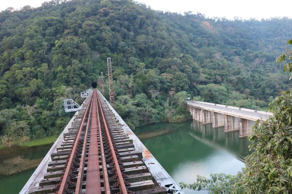 三義~台鐵百年舊山線懷舊鐵道~內社川鐵橋1027288
