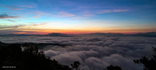 #石碇後山 #霞光 #日出 #雲海 #火燒雲 #魔目裳蛾 7/1&33080427