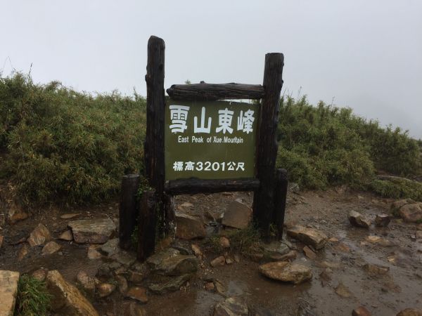 第8座百岳2018.8.18雪山東峰391085