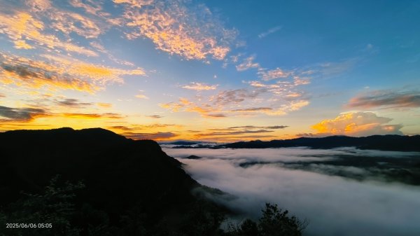 跟著雲海達人山友追雲趣 #日出雲海 #火燒雲 6/62804209