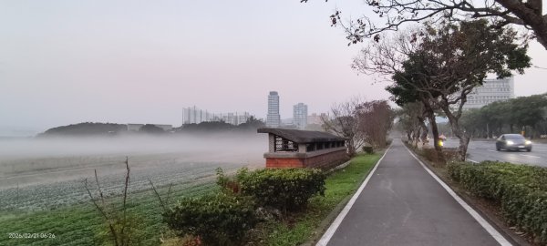 #觀音山 #夕陽 #夜景 #林梢步道 #關渡平原 #輻射霧  2/213003238