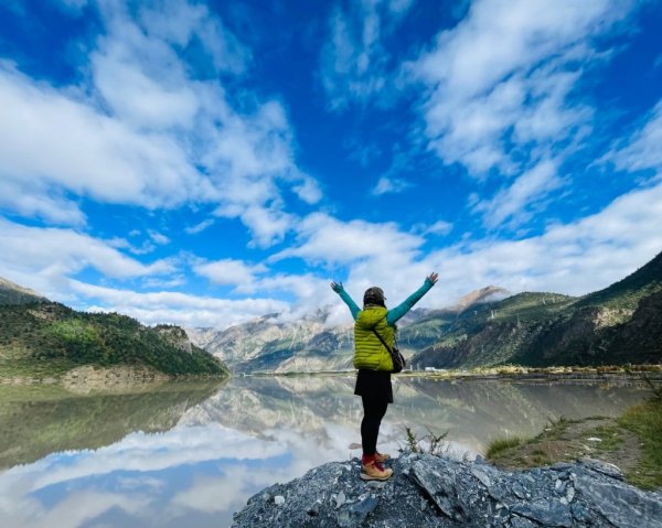 西藏的高山聖湖💙一措再措2907614