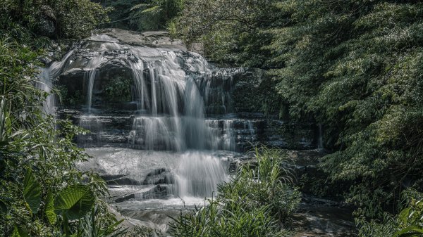 姜子寮瀑布與滑瀑1475251
