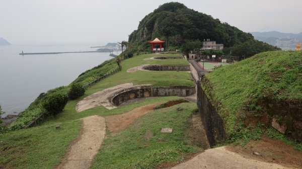 基隆雙塔縱走 由基隆燈塔出發  至球子山燈塔