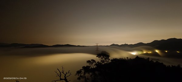 石碇星空夜景雲海流瀑/雲瀑/日出火燒雲&坪林開眼崙雲海9/142281228