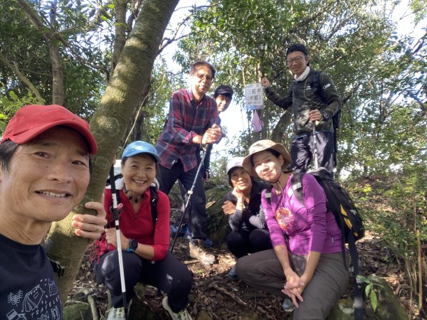 2025微笑山線大縱走尋寶集章任務-Ep.04【天上山系】望月亭桐花段｜石門內尖山東峰 ×石門內尖山2979098