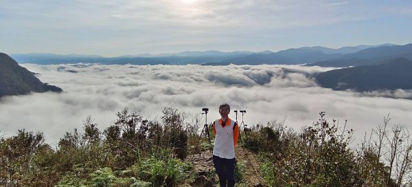 跟著雲海達人山友追雲趣 #翡翠水庫壩頂 #日出雲海 #火燒雲 12/12657473