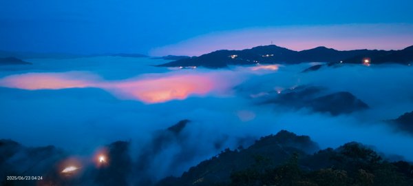 北宜郊山之濫觴 #琉璃光雲海 #日出雲海 #觀音圈雲海 #海景第一排 6/232818926