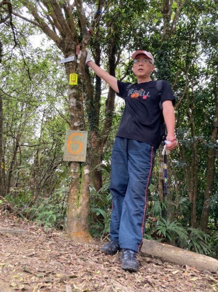 【皇帝殿登山步道】北峰登山口→石霸尖→小霸尖→東峰→天王峰→西峰→湳窟山步道→西峰登山口→石碇老街1653954