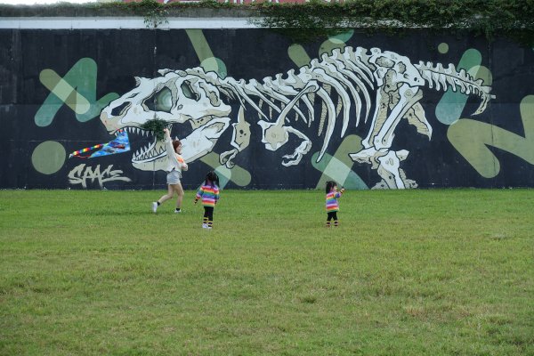 恐龍園區．江翠礫間水岸公園1171206