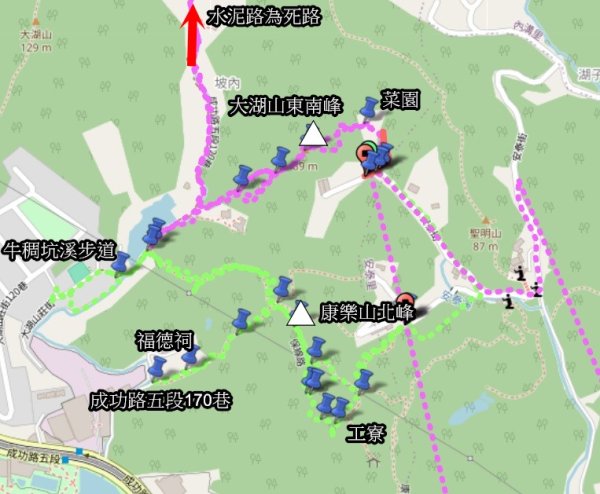 20250902大湖山東南峰-康樂山北峰-明舉山東峰-安湖公園-火炭坑山(騎車爬山)2878446