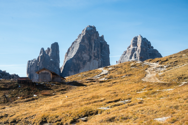 多洛米蒂之三尖峰南北進路線介紹