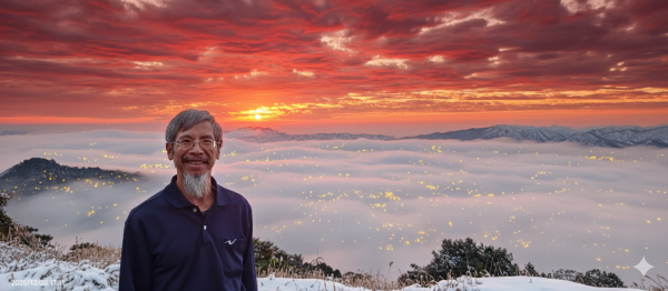 #馬那邦山 #夕陽 #雲海 #火燒雲 12/282974326