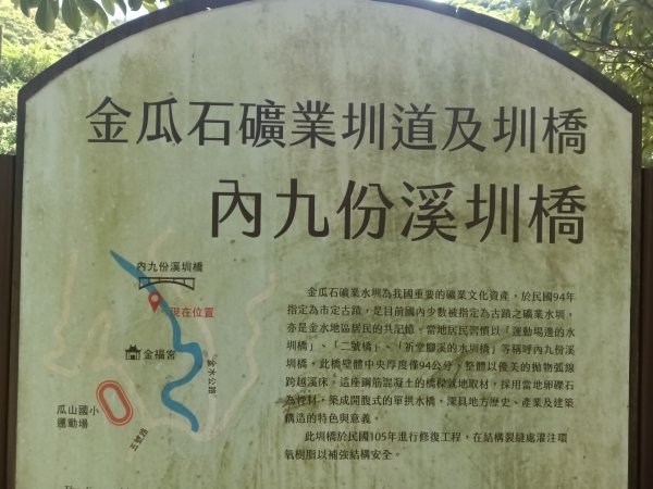 瑞芳區內九份溪水圳橋+水圳路風吹輦隔+無言の山丘+六坑斜坡索道O型2891646