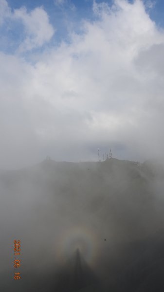 再見觀音圈 - 山頂變幻莫測，雲層帶雲霧飄渺之霧裡看花 & 賞蝶趣1390043