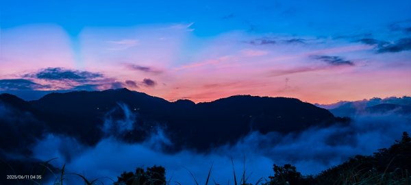 跟著雲海達人山友追雲趣 #草莓月亮 #月圓雲海 #霞光 #日出雲海 #茶園 6/112808763