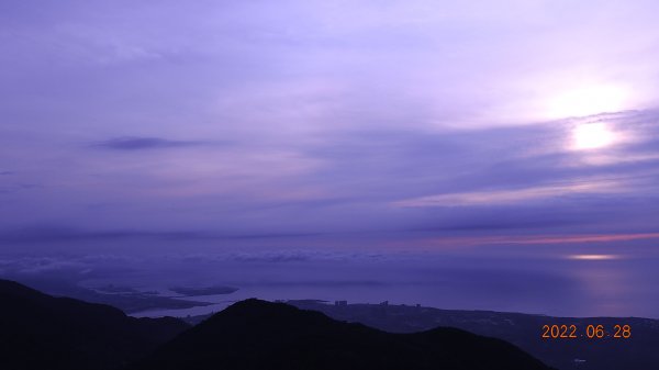 久違了 ! 山頂雲霧飄渺，坐看雲起時，差強人意的夕陽晚霞1748817