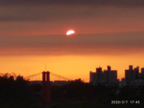 嘉義八掌溪落日餘暉870288