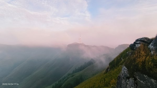 #小觀音山西峰 #雲海 #雲瀑 #觀音圈 #夕陽 #霞光 #月圓 10/5&6&42904214