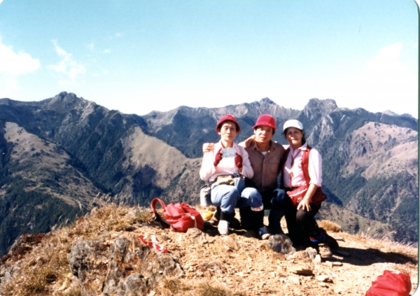 1986年，八通關山、秀姑巒山、達芬尖山20908