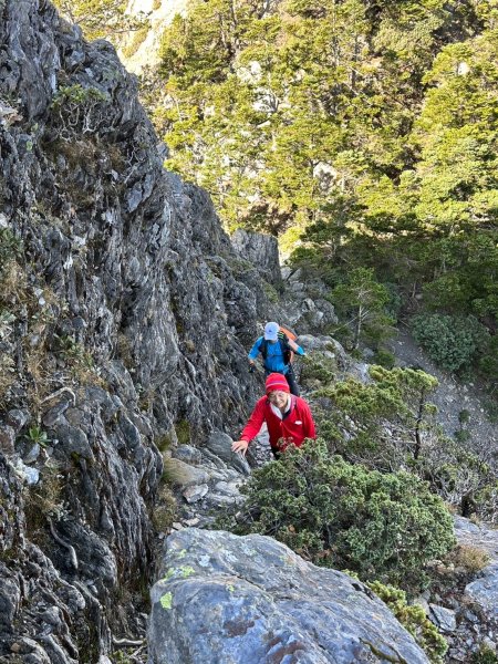 2024/09/27-0930帶2位神隊友76歲老爸、老朋友呂哥，玉山後四峰一遊但未竟。。。被山陀兒2607168