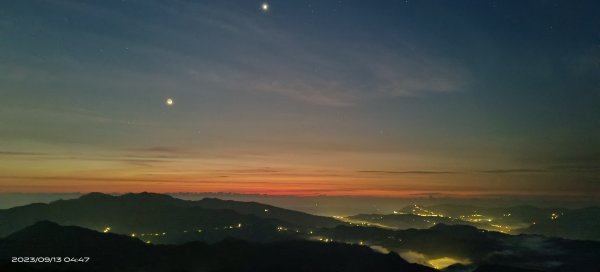 五分山月色星空夜景/晨曦火燒雲日出&石碇趴趴走追雲趣9/132280280