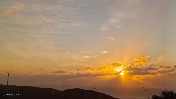 苗栗後龍半天寮/好望角夕陽火燒雲&首見火彩虹2644225