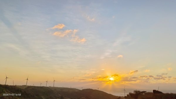 苗栗後龍半天寮/好望角夕陽火燒雲&首見火彩虹2644224