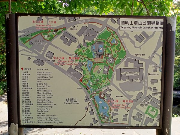 悠遊陽明山前山公園、紗帽山1846163