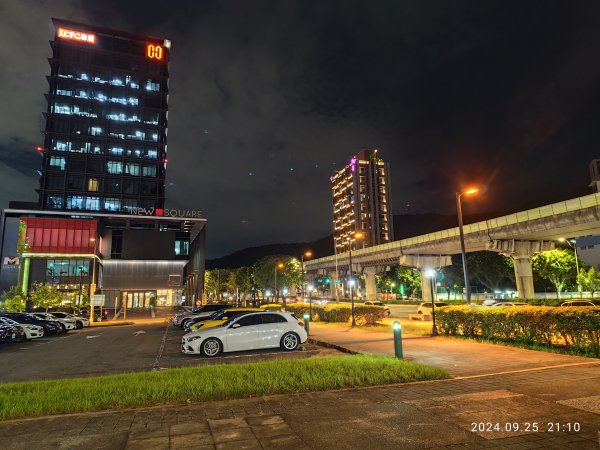 璀璨耀眼的夜景 - 大直美麗華、大稻埕、大港墘公園【臺北健走趣】【健走複利】2604601