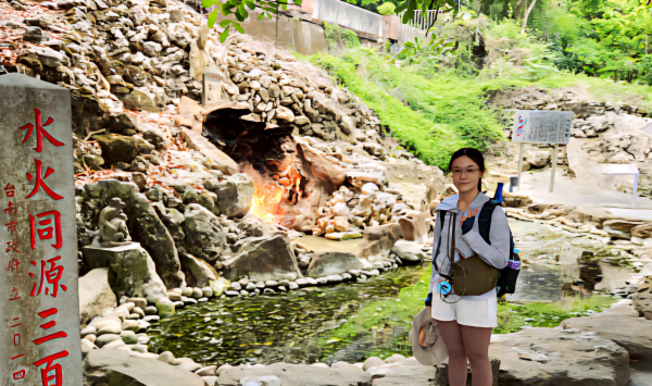 台南崁頭山，關子嶺枕頭山，碧雲火泉步道，水火同源