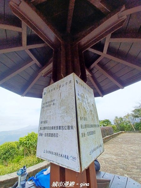 【台北。內湖】山頂好眺望。 小百岳集起來。 編號8小百岳大崙頭尾山親山步道1590489