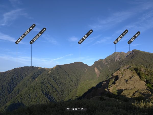 雪山主東峰步道2801349