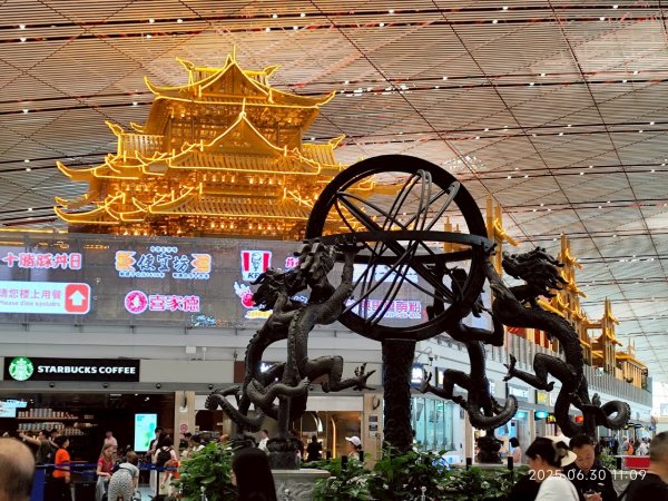 北京首都機場飛回臺灣桃園國際機場