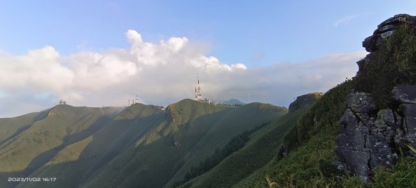 小觀音山西峰山嵐(雲海?)/觀音圈&夕陽/芒花&金剛(人猿)岩2334490