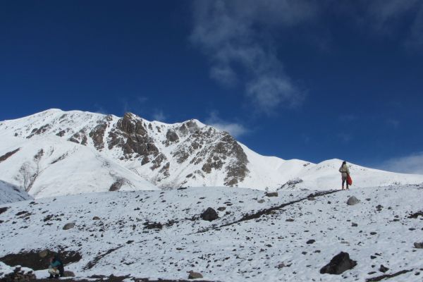 列寧峰，海拔7134公尺，海拔7134公尺--C1營地風景118607