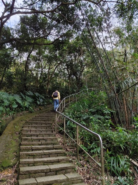 【臺北大縱走 6】中華科大→九五峰→南港山→拇指山→妙高臺→糶米古道→忠正嶺安祿宮→世界山莊→軍功山2662728