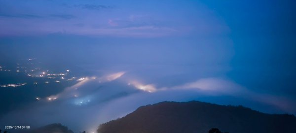 #二格山 #霧裡看花 #琉璃光 #曙光 #日出 #雲瀑 #雲海流瀑 10/142914030