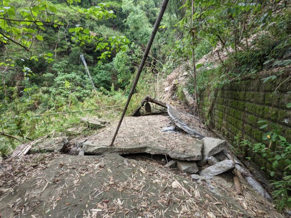 【新聞】美濃月光山步道多處崩塌 即日起至年底暫停開放