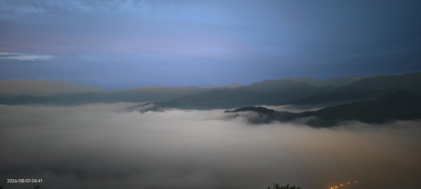 #翡翠水庫壩頂 #火燒雲 #日出 #雲海 8/13093708