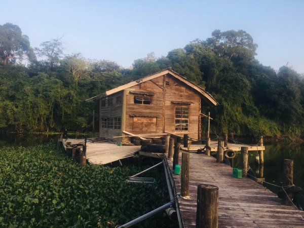 峨嵋環湖步道o走 峨嵋環湖步道、湖光山色、夕陽餘暉、吊橋遊艇、碼頭漁家1924399