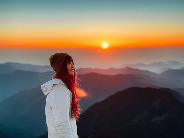 【玉山】220310-12台灣之巔 玉山主峰夕日2089107