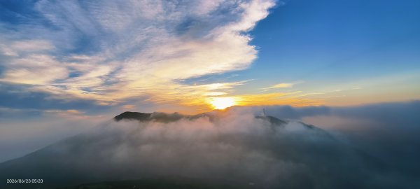 #大屯山 #日出 #雲海 #火燒雲 #霞光 #青斑鳳蝶 #青帶鳳蝶 #臺灣粉蝶 6/233078167