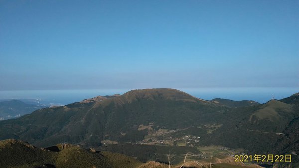 2021新春再度陽明山天際線十連峰1281828