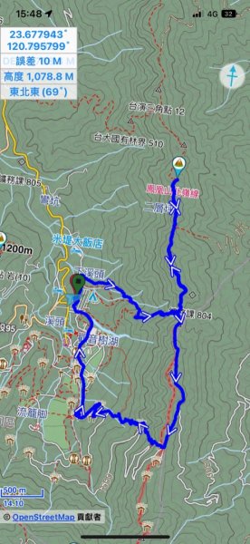 鳳凰山 （溪頭四姝 ）溪頭園區O繞1880879