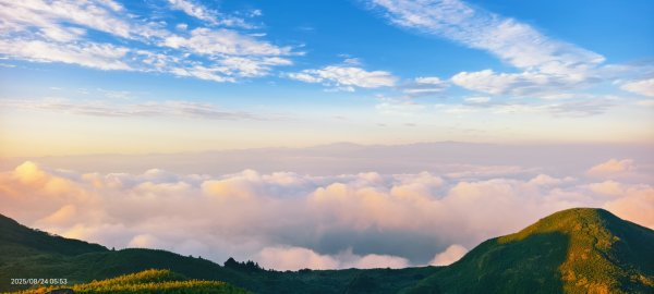 #七星山 #火燒雲 #雲瀑 #雲海 #日出 8/24 & #霧虹 #觀音圈 9/122868306