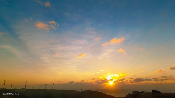 苗栗後龍半天寮/好望角夕陽火燒雲&首見火彩虹2644227