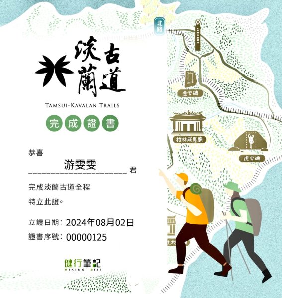 淡蘭古道北中南路全段共15段2568008