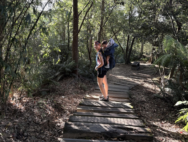 沿著微笑山線，和孩子一起走上和美山