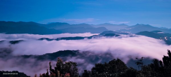 #二格山 #琉璃光 #月圓 #火燒雲 #霞光 #雲海流瀑 #日出 #日月同框 9/92881119